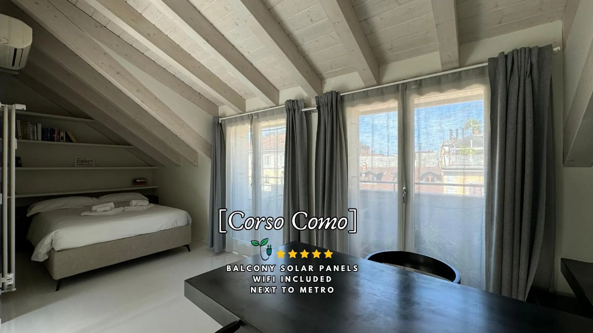 Apartment Corso Como Vibes Studio - Wifi - Next To Metro Milan